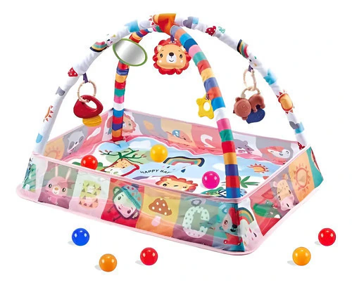 Gimnasio Manta Didactica Bebe Pelotero Pelotas Babymovil
