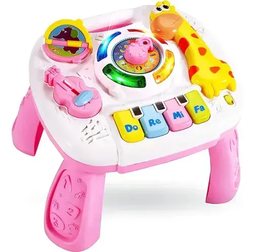 Mesa Didactica Jirafa Musica Juegos Multifuncion de BABY MOVIL