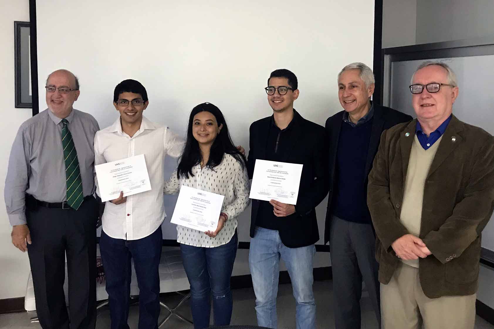 Horizonte 2020, el equipo de UVG finalista del Constructón