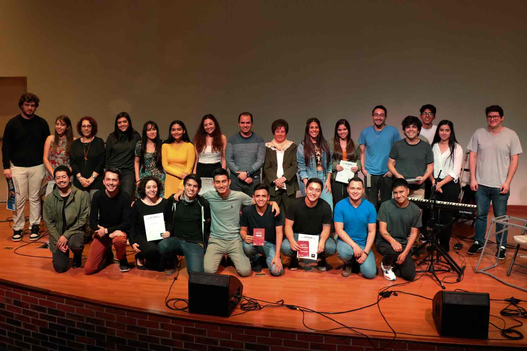 Talento y más talento - la premiación