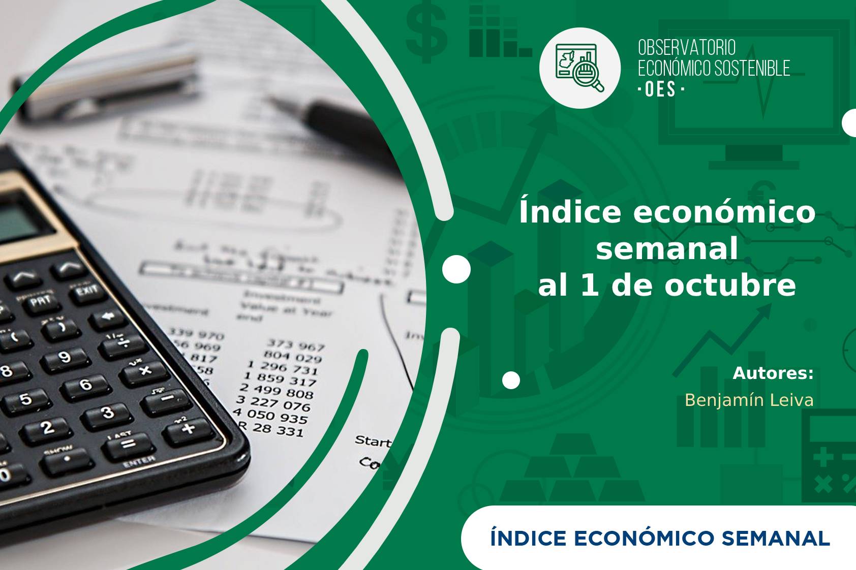 Leve caída del IES, después del repunte de la semana anterior