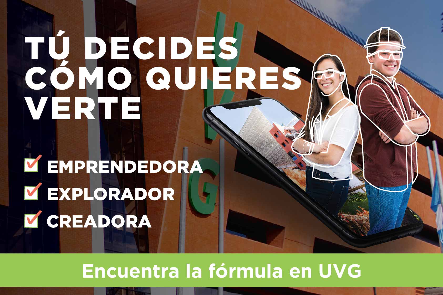 ¡Encuentra la fórmula en UVG, vive la Experiencia 2021!