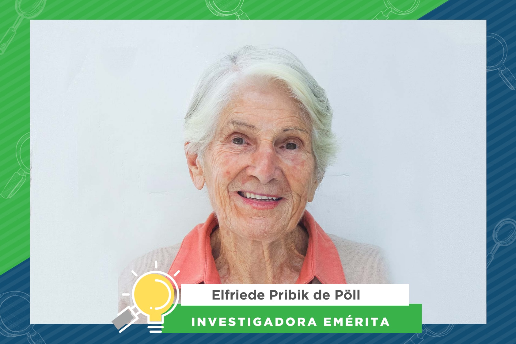 Elfriede Pribik de Pöll y su entusiasmo por la docencia y la botánica