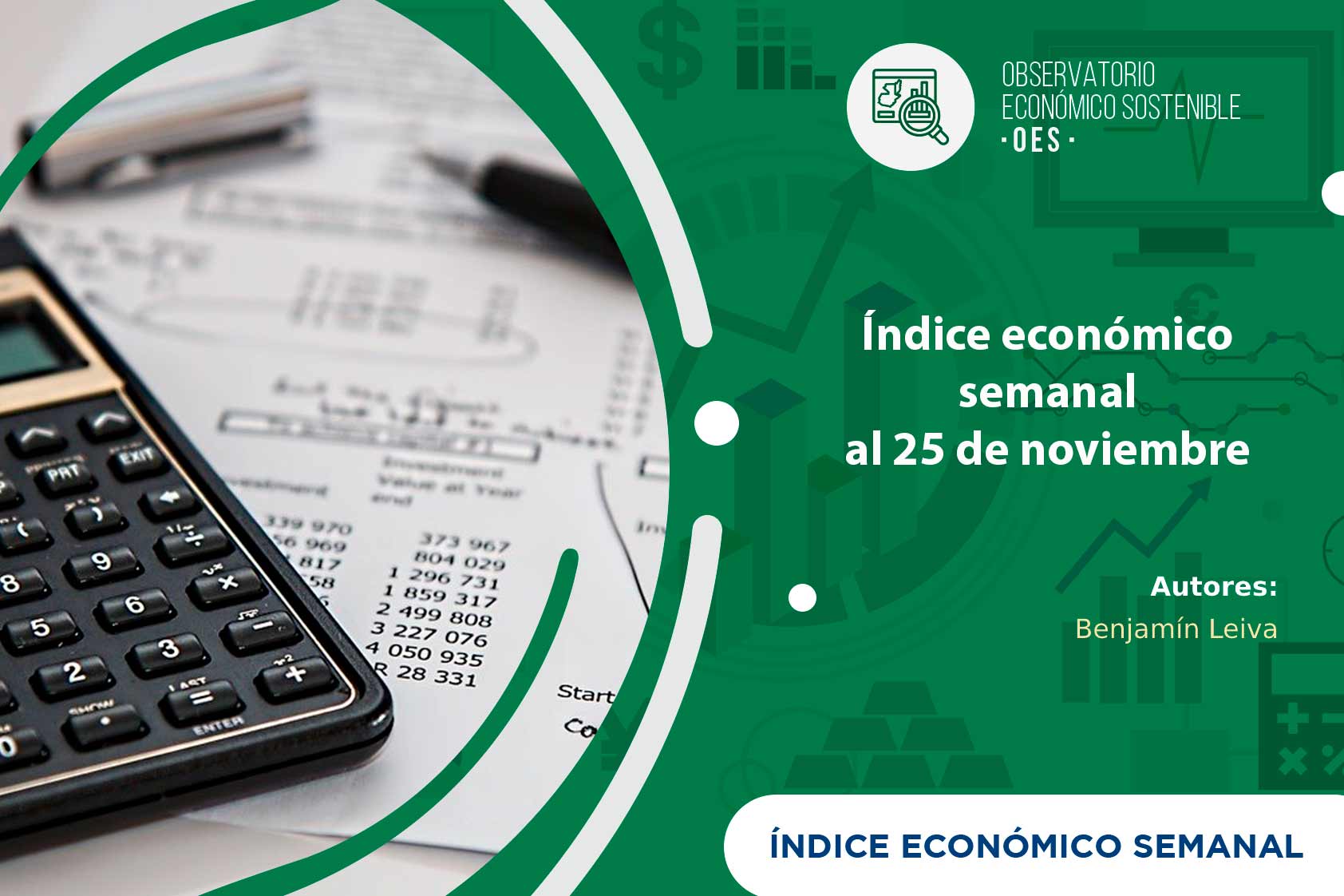 IES muestra tendencia ascendente para la semana del 25 de noviembre