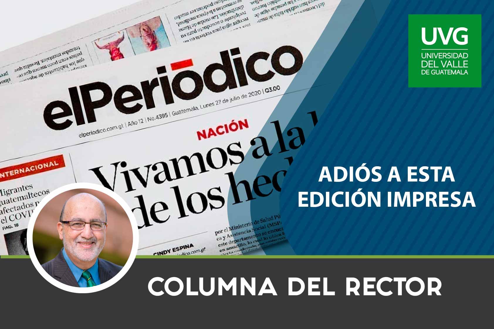 Adiós a esta edición impresa Adiós a esta edición impresa