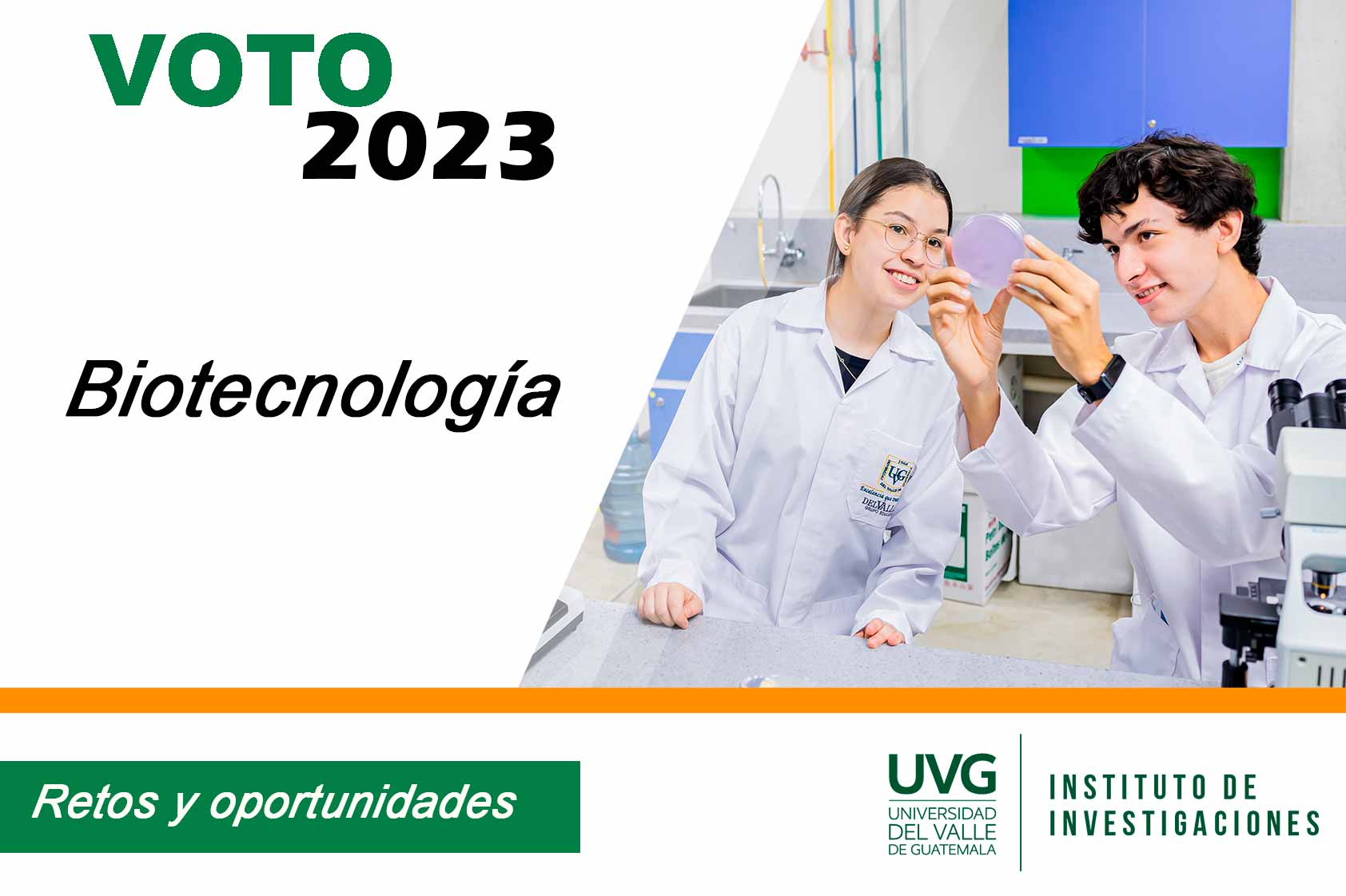 Voto 2023: Retos y oportunidades en la Biotecnología