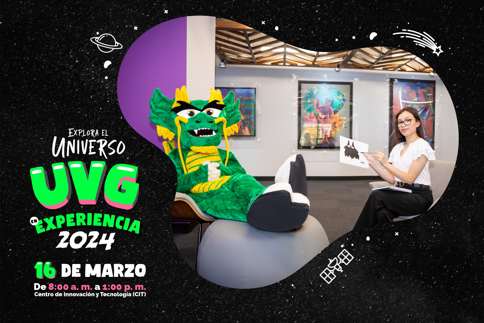 Experiencia UVG 2024: ¡Ven a explorar el universo que te espera!