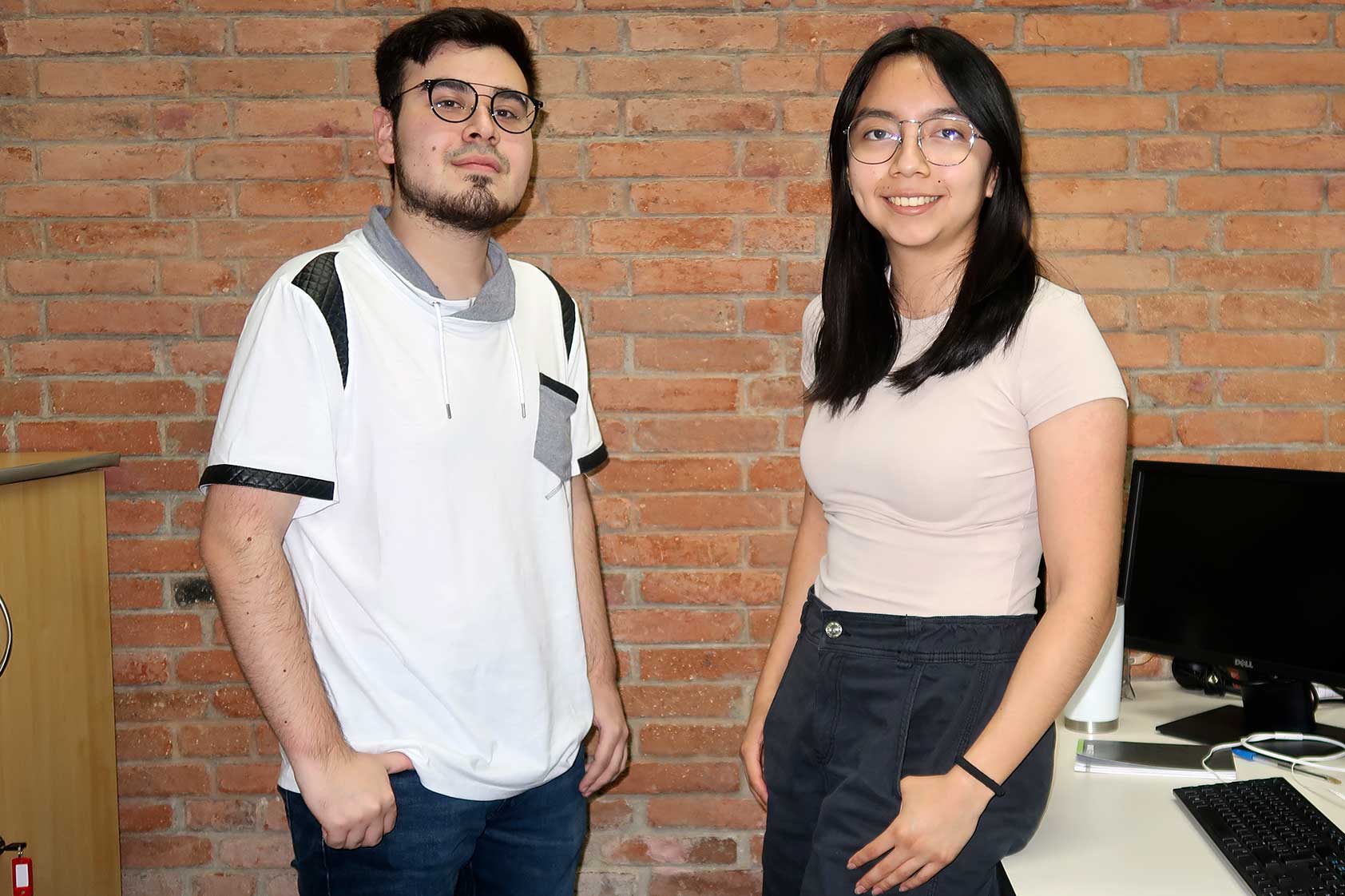 Jessica y Kenneth, los estudiantes de Ingeniería en Ciencia de la Computación detrás del videojuego Náutica Nuclear