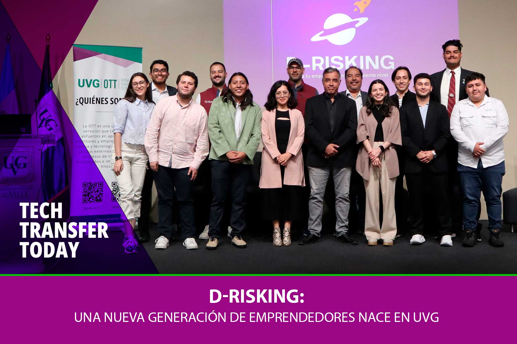 D-Risking: una nueva generación de emprendedores nace en UVG