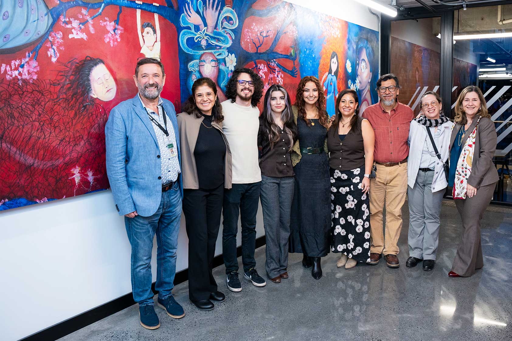 V Cohorte del Posgrado en Intervenciones con Artes Expresivas inaugura el mural “Las aguas silenciosas son profundas” V Cohorte del Posgrado en Intervenciones con Artes Expresivas inaugura el mural “Las aguas silenciosas son profundas”