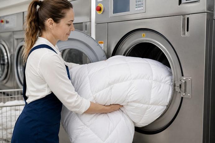 Professional duvet and bedding cleaning
