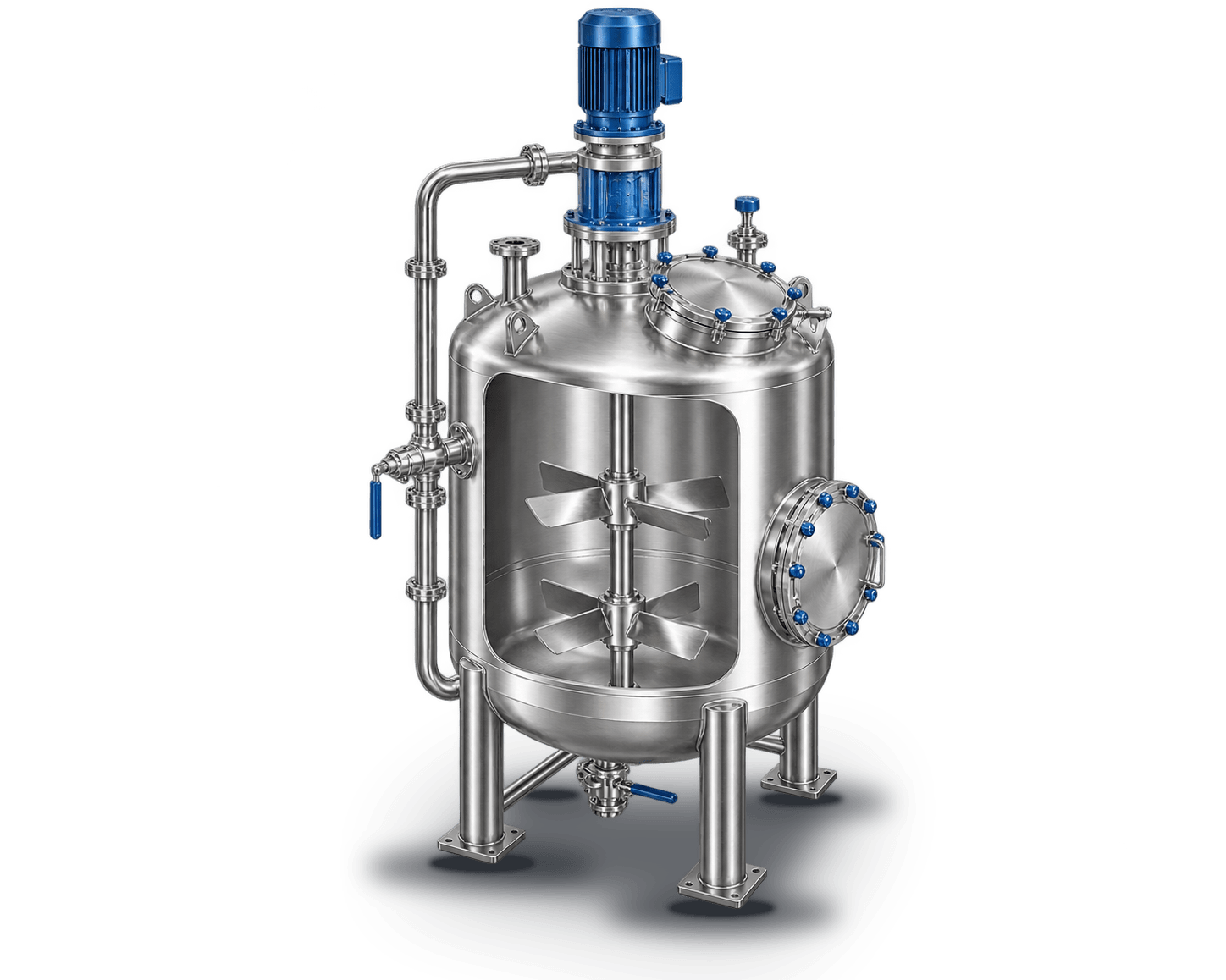 Industrial Liquid Mixers & Agitators