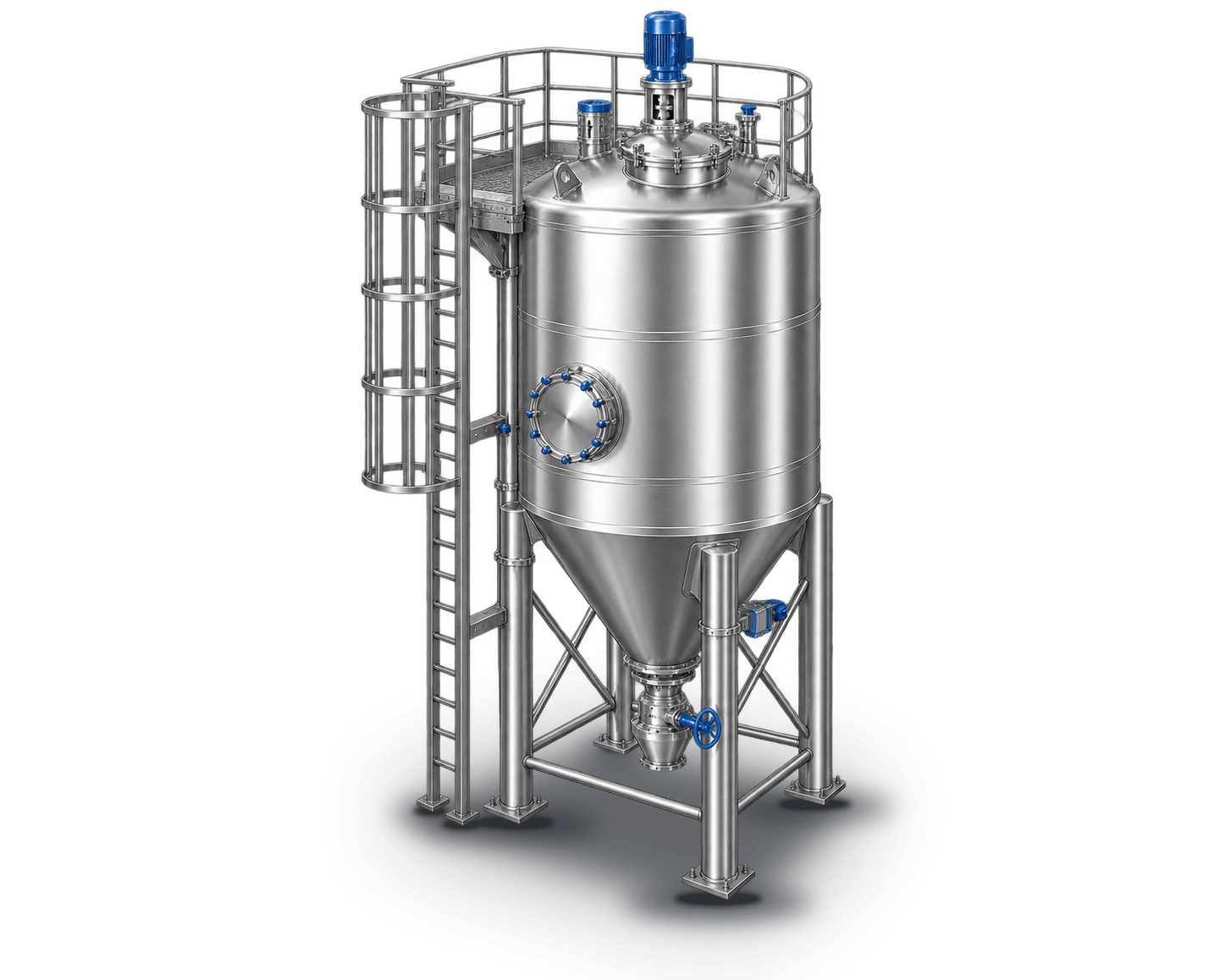 Bulk Storage Silos & Discharge Hoppers