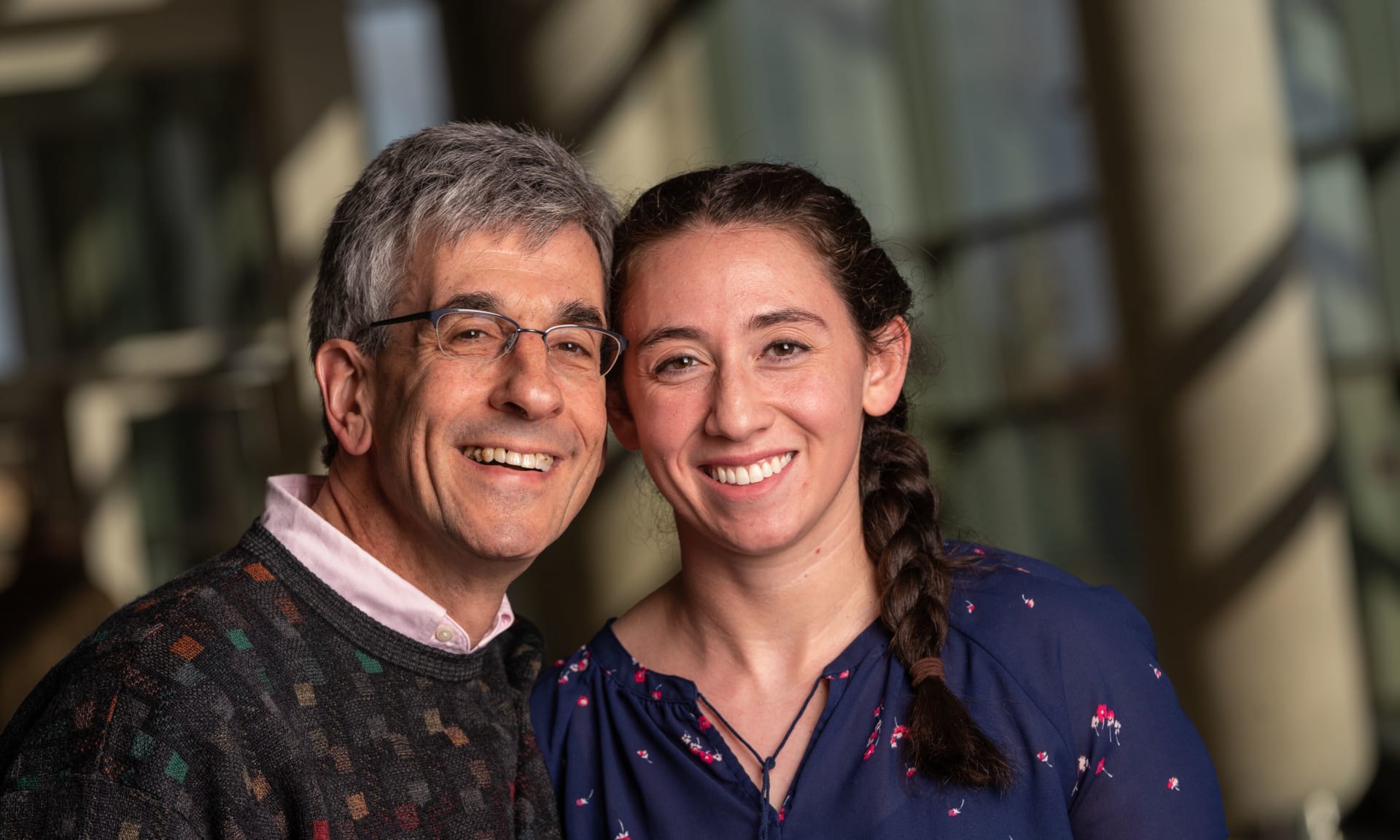 Gellman 249199-8602.jpg Man and daughter smiling