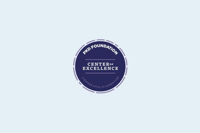 Polycystic Kidney Disease Foundation Center of Excellence logo