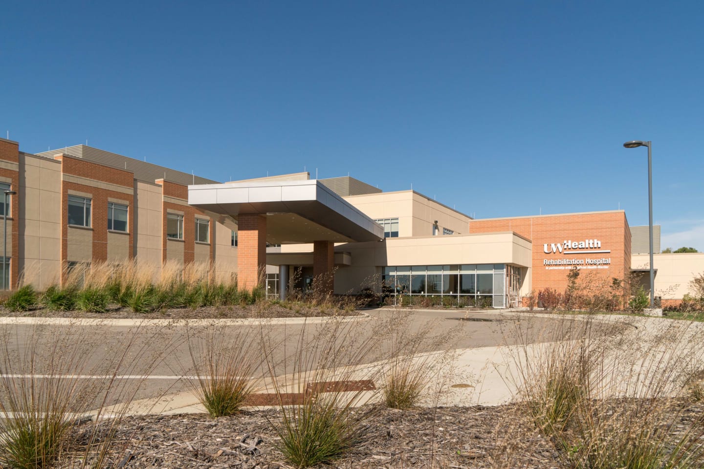 UW Health Rehabilitation Hospital building exterior