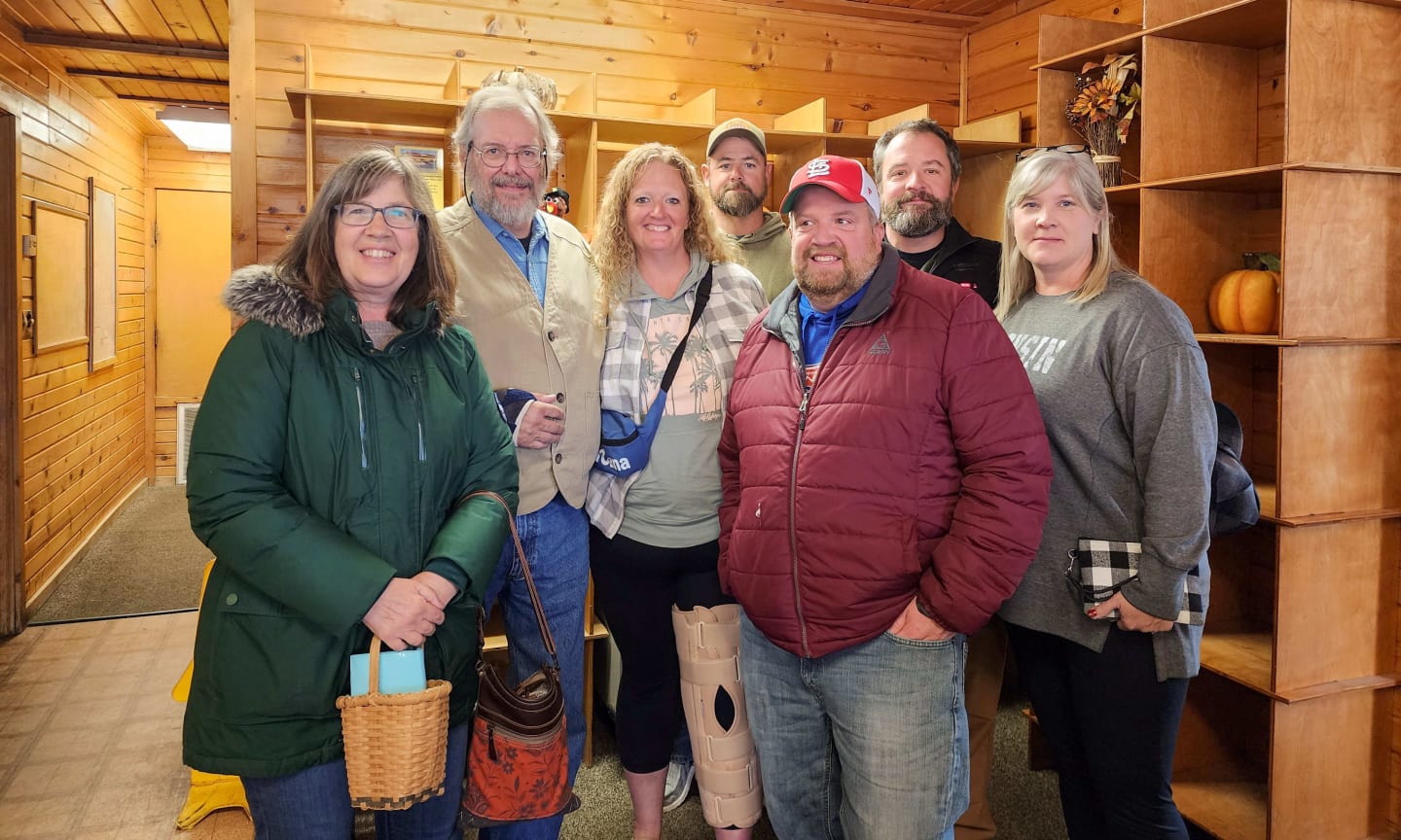 The Renke family and organ donation recipient Cliffe family photo