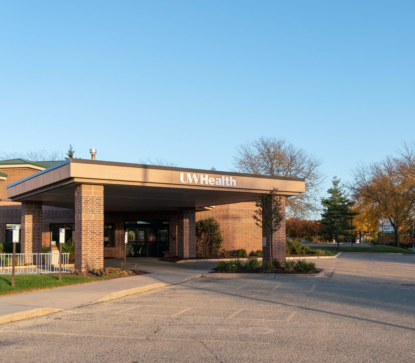 A sign at the entrance to the Northport Drive Clinic