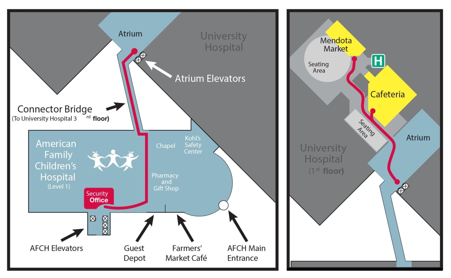 American Family Children's Hospital Visitor Guide Patients & Families