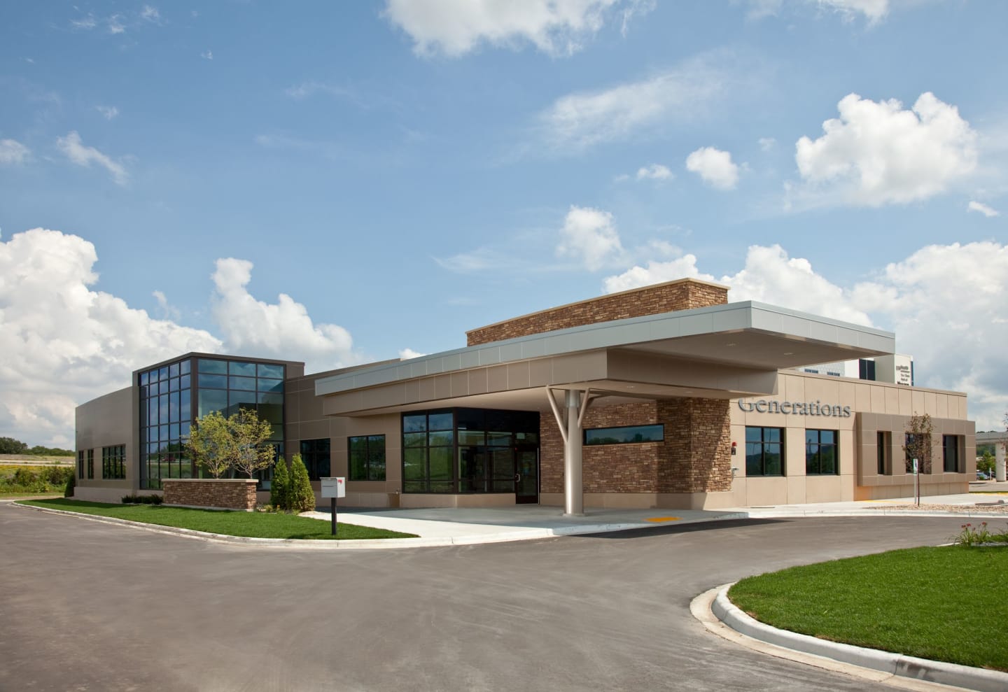 Exterior of UW Health Generations Fertility Care clinic