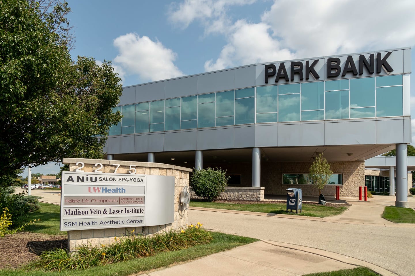 Silver facade of 2275 Deming Way Clinic