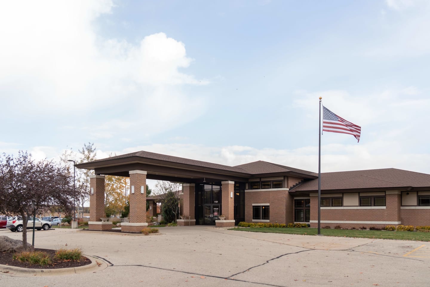 The exterior of the UW Health Belleville Family Medicine Clinic