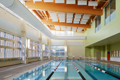 Indoor pool at UW Health at The American Center