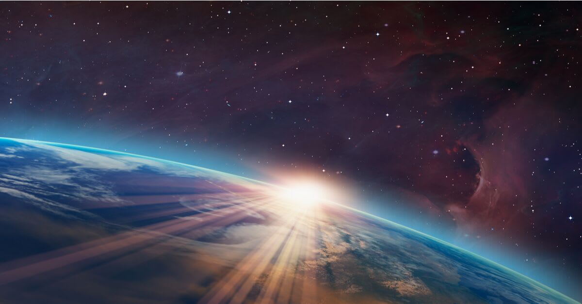 earth seen from space
