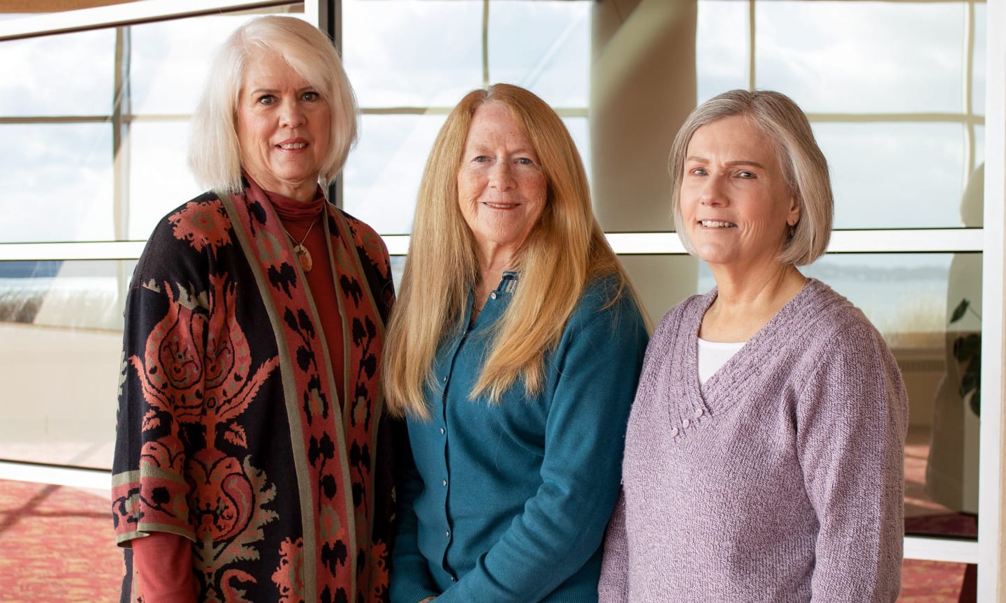 Deb Tobin, Julie Pofahl, Nancy Thorne Cahill