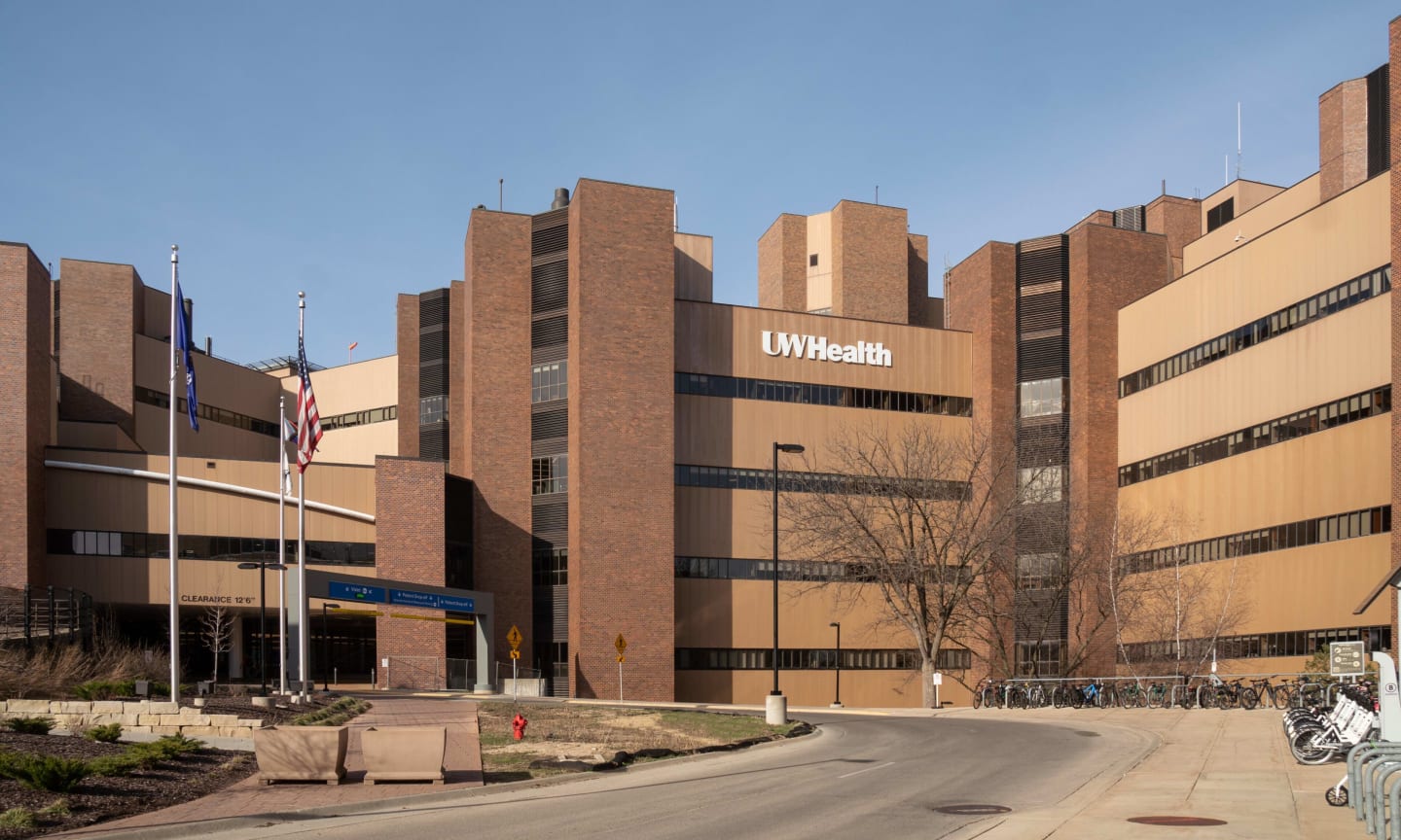 Exterior image of University Hospital