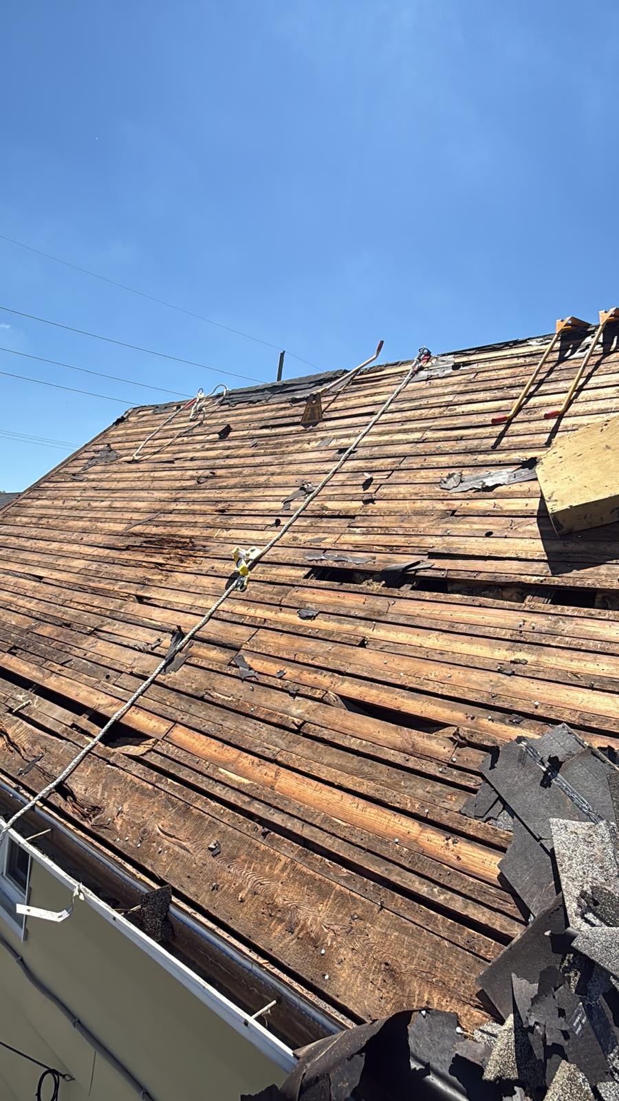 Before — Complete Roof Replacement — Franklin Lakes, NJ