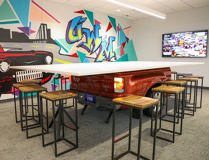 The Birmingham UWM conference room