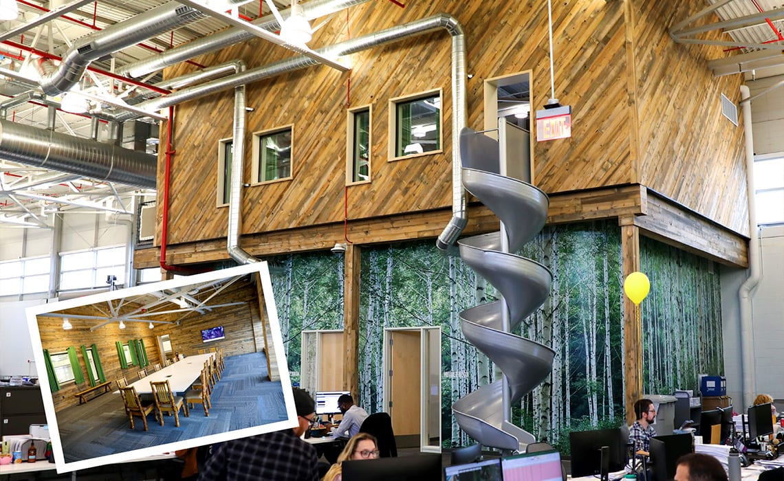 The UWM Treehouse structure