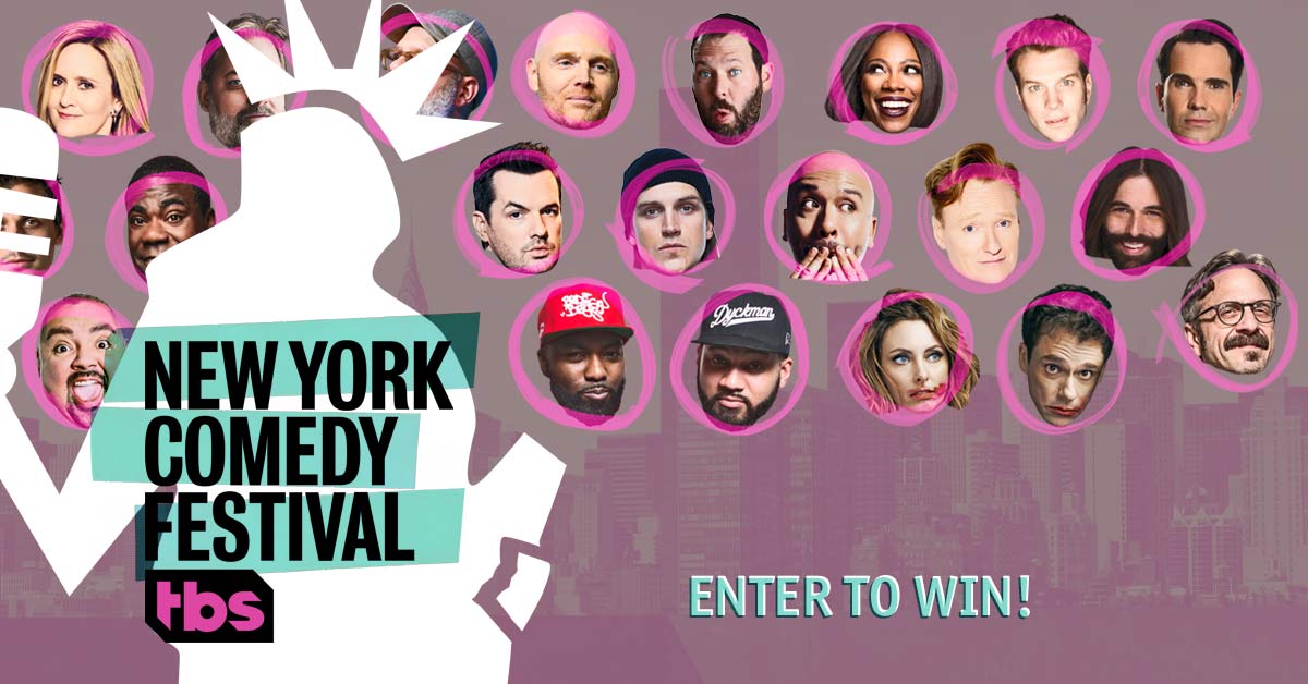 Web graphics created for New York Comedy Festival 2018.