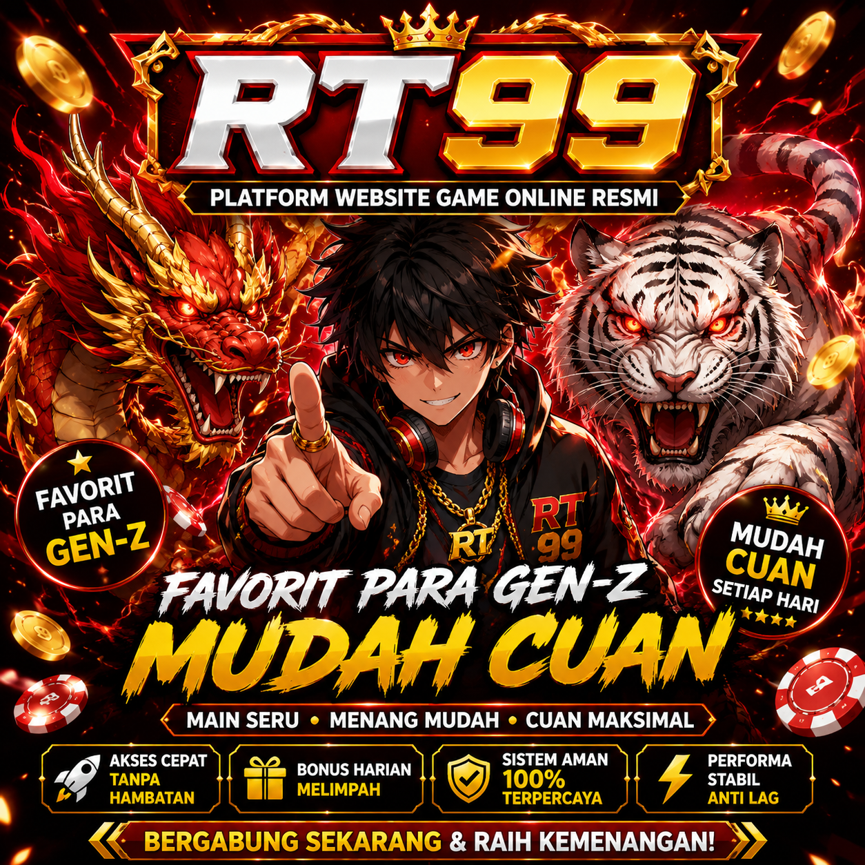 RT99 : Platform Website Game Online Resmi Favorit Para Gen-Z Mudah Cuan