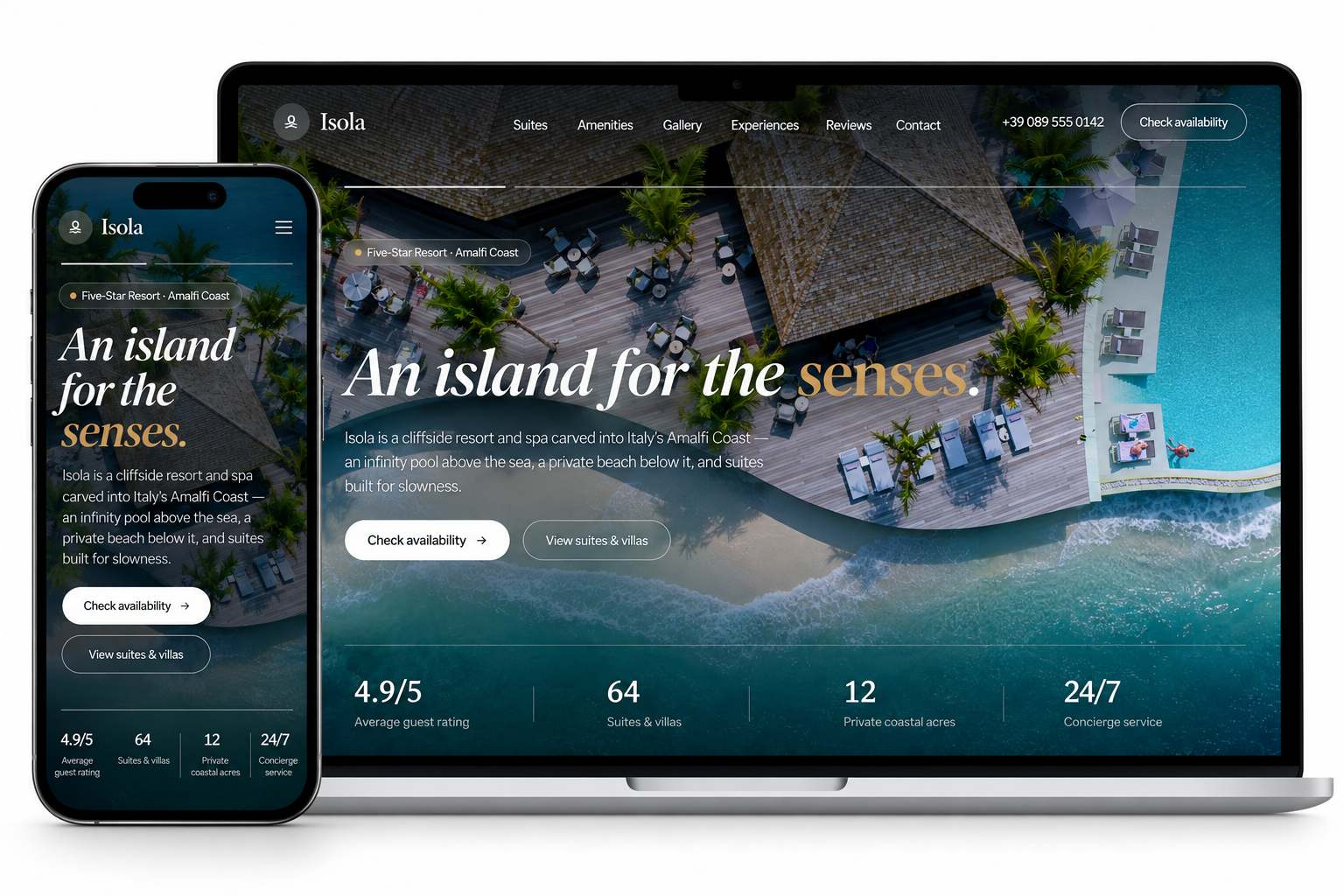 Hotel Booking Website Template - Tech Traffic Solutions project