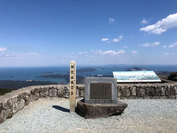 三重県のツーリングスポット 朝熊山展望台