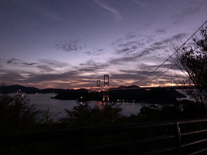 愛媛県のツーリングスポット 来島海峡展望館