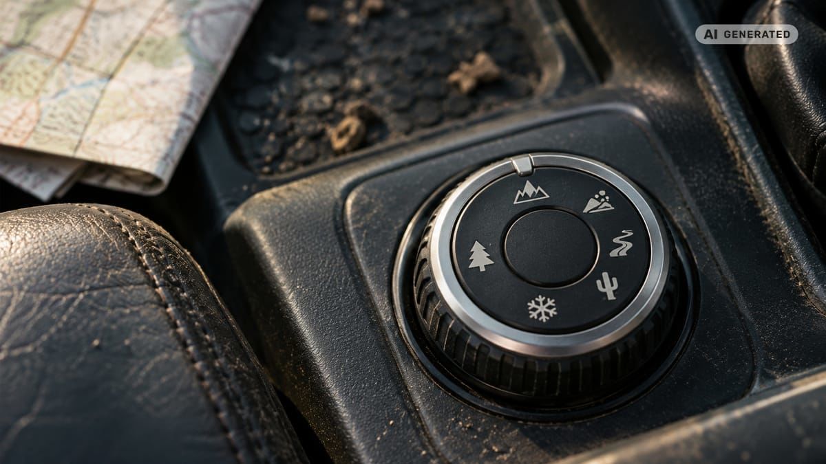 Terénne autá 4x4 na predaj 2026: skutočné offroady vs. SUV s pohonom všetkých kolies (záver) (obrázok vytvorený AI)