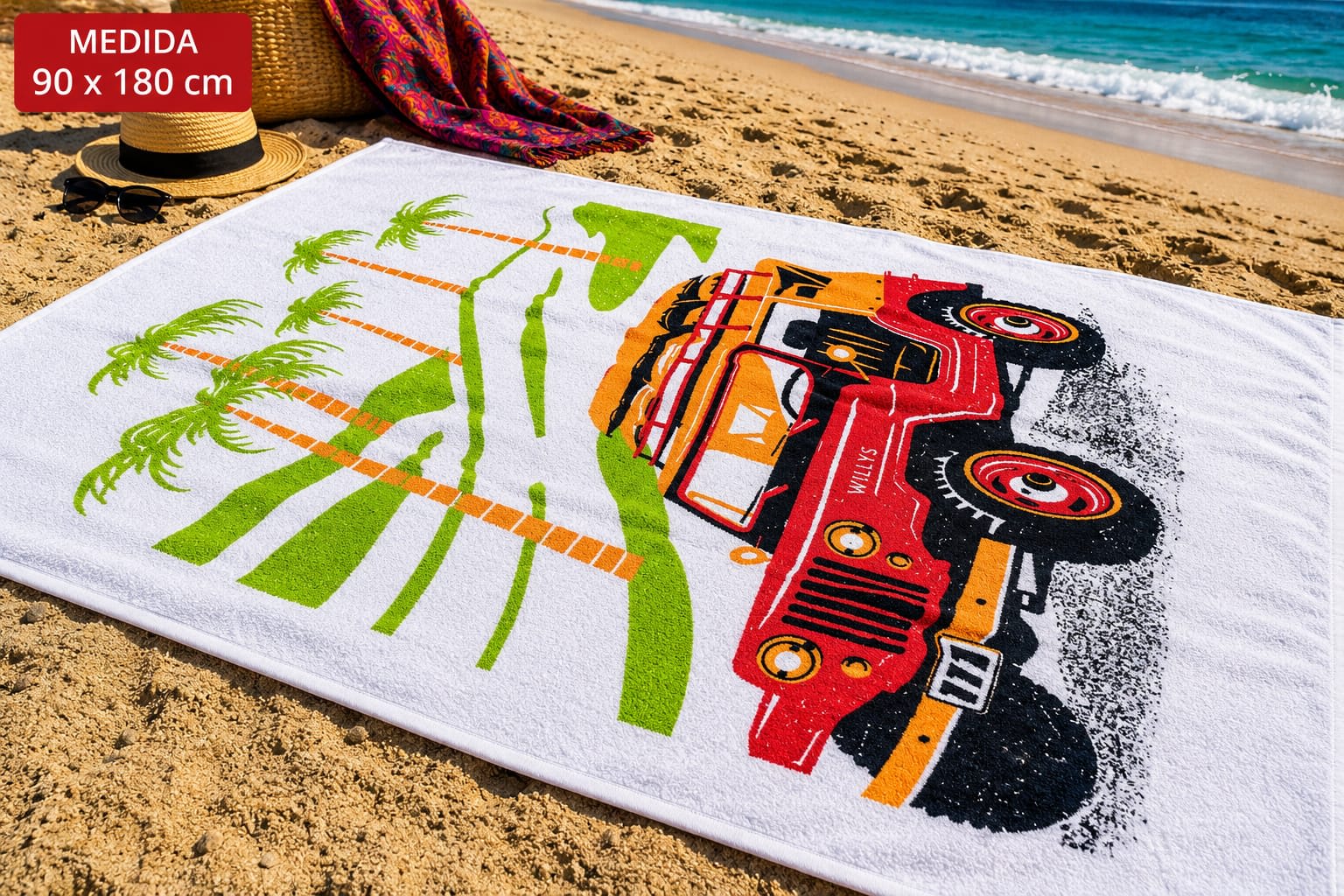 Toalla de playa Willys San Andresito San José