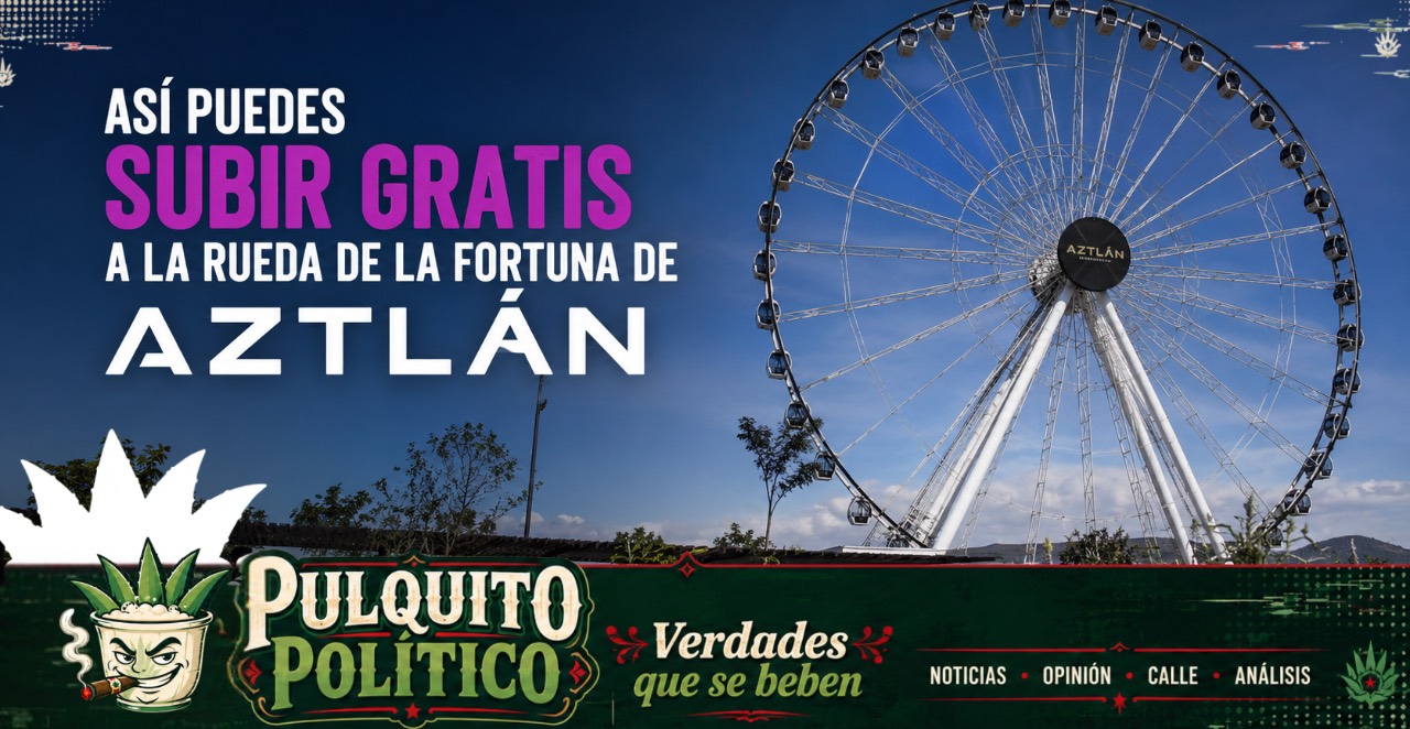 2. ¿Vas a Chapultepec? Así puedes subir gratis a la rueda de la fortuna de Aztlán 🎡