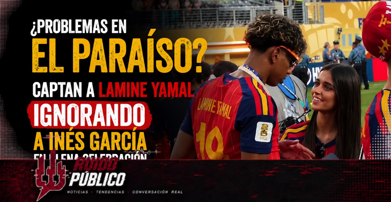 ¿Problemas en el paraíso? Captan a Lamine Yamal ignorando a Inés García en plena celebración del Mundial