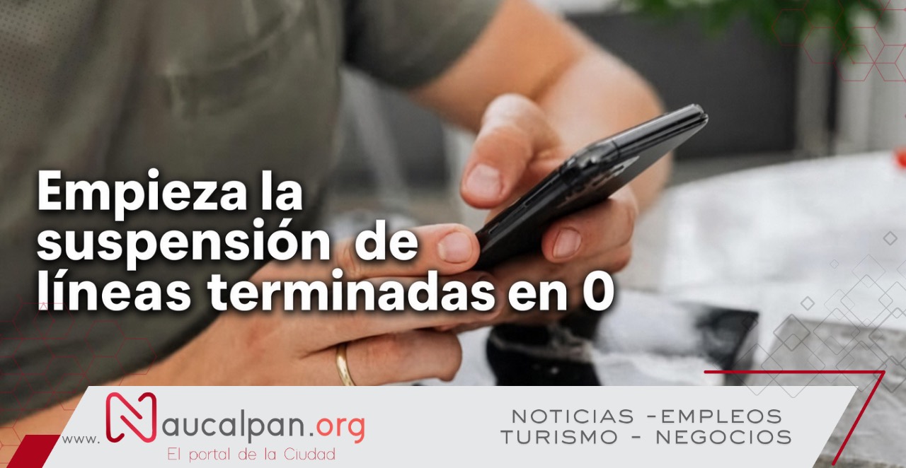 Empieza la suspensión de líneas telefónicas terminadas en 0 ¿Cuándo te toca?