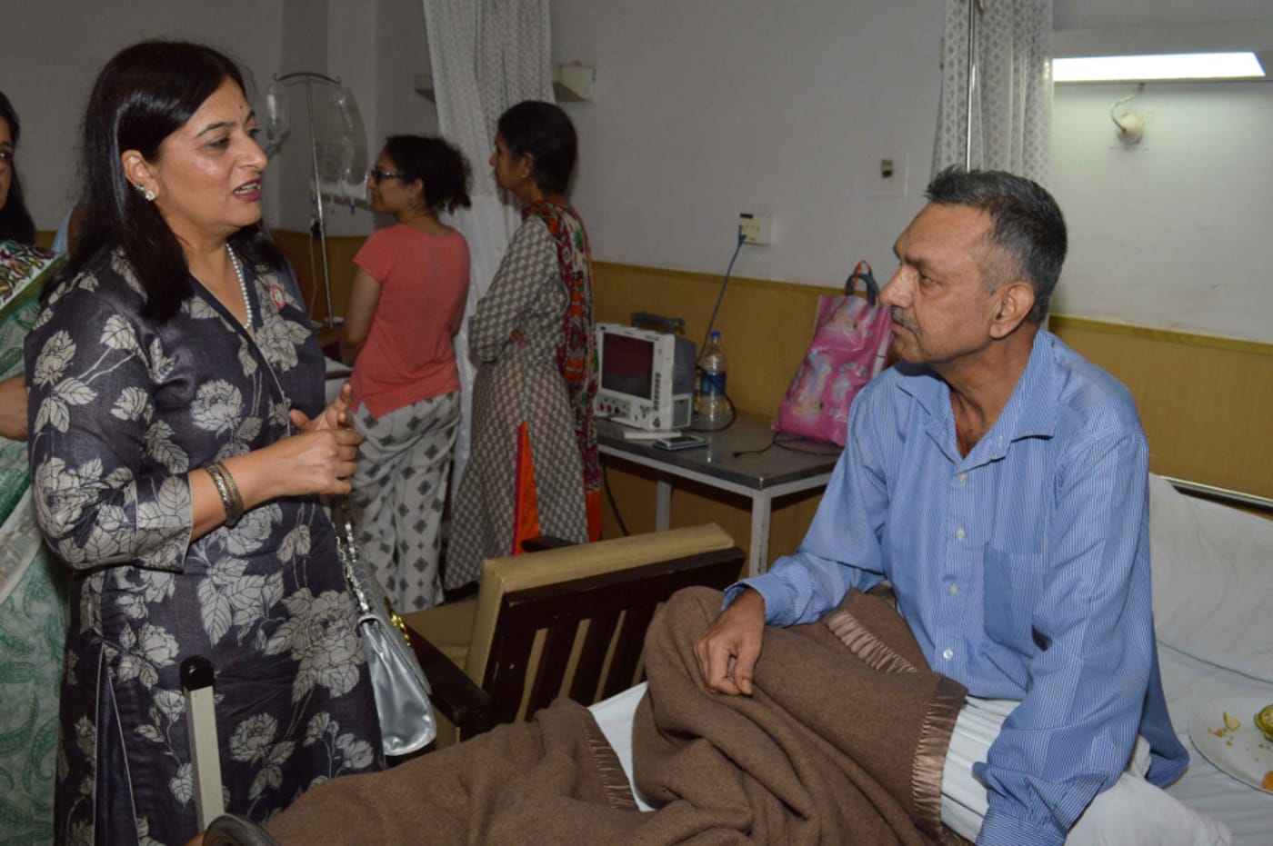 Reena Lanba, President Navy Wives Welfare Association visited Army Hospital (Research Referral) to lend her support to 'Prerna'. Prerna - an