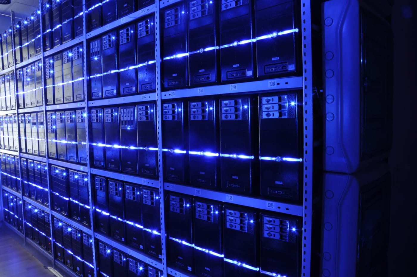 Server room of BalticServers