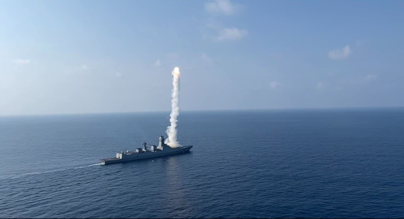 The Indian Navy successfully demonstrated the accuracy of an extended-range land attack Brahmos supersonic cruise missile from the stealth d