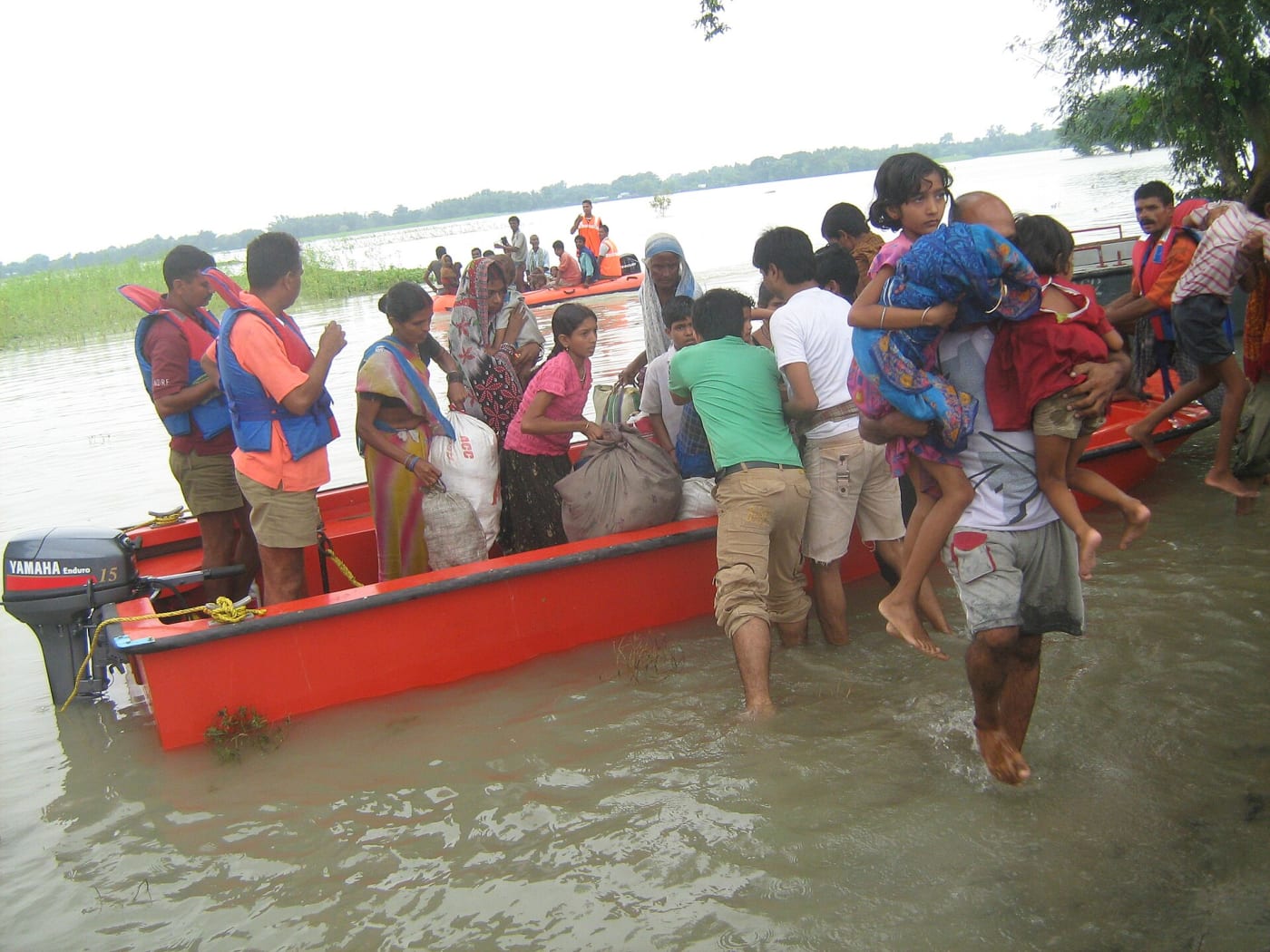 Rescue Operation of NDRF during Kosi Floods