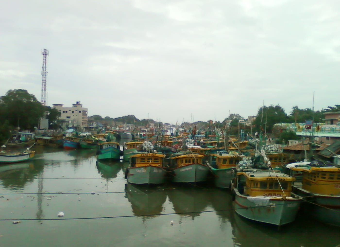 Jetty at Kakinada Fishing Harbour, Andhra Pradesh