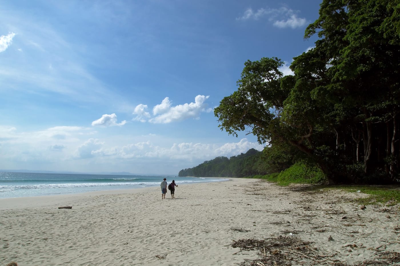 This tropical beach was named "Best Beach in Asia" by Time Magazine in 2004. Havelock Island, Andaman Sea, Andaman and Nicobar Islands, Indi