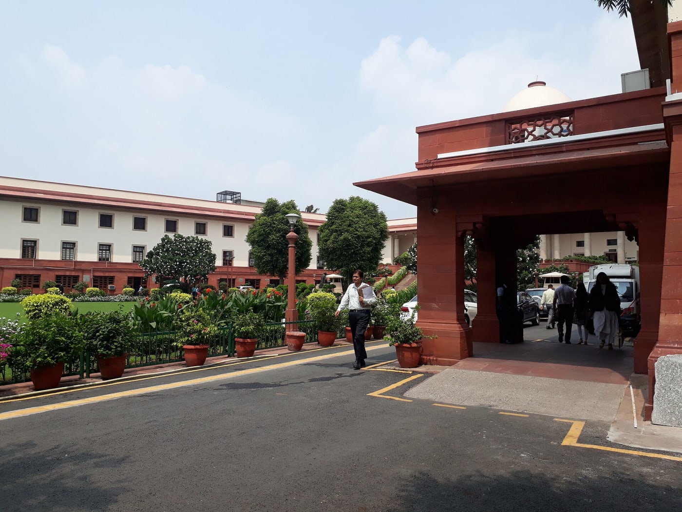 Inside the Supreme Court of India, Bhagwandas Road, New Delhi